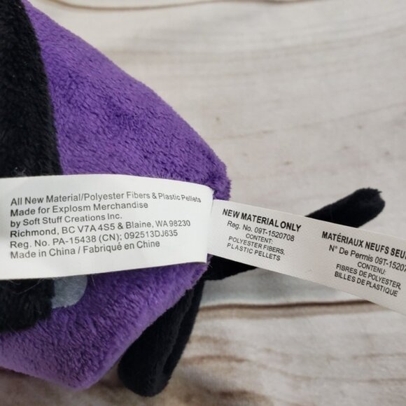 Cyanide And Happiness Purple Shirted Eye Stabber Plush Toy 12 Inch 2013 - Picture 6 of 7